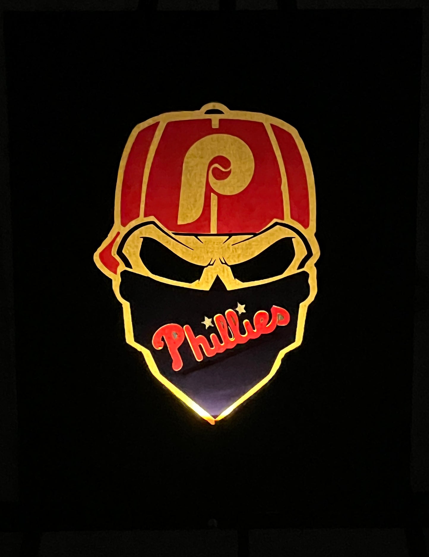 Fightins’! Phillies Skull